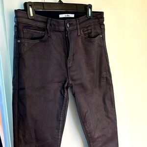 Dark Maroon Purpleish Stretch Jeans